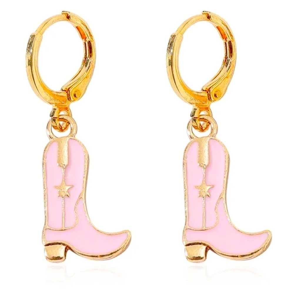 Cute Boot Shaped Earrings